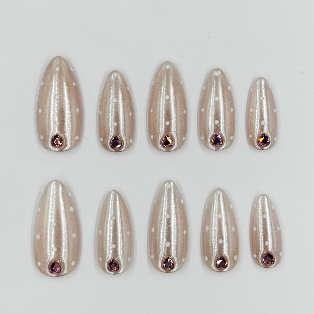 Pink Diamond & Polka Dots