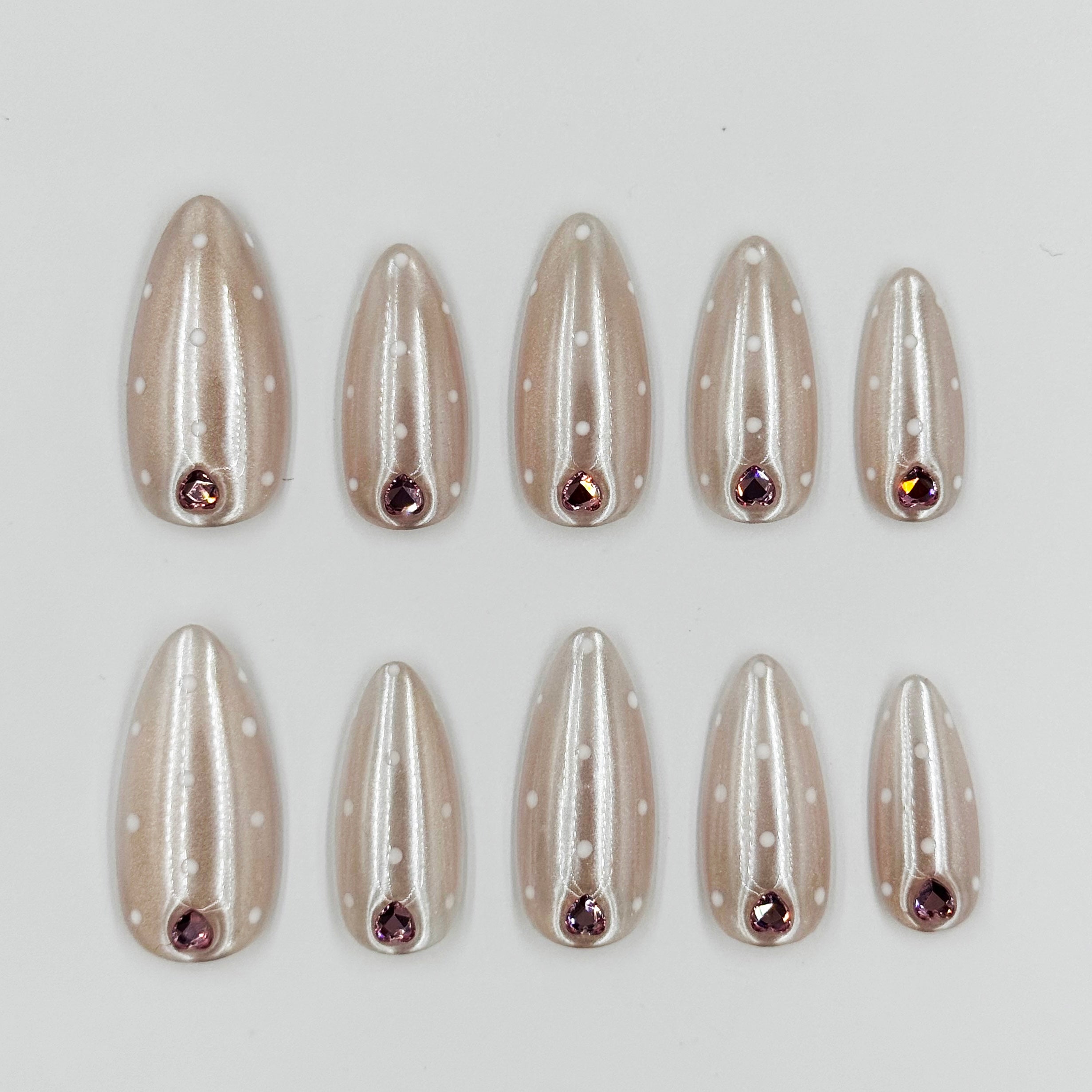 Pink Diamond & Polka Dots