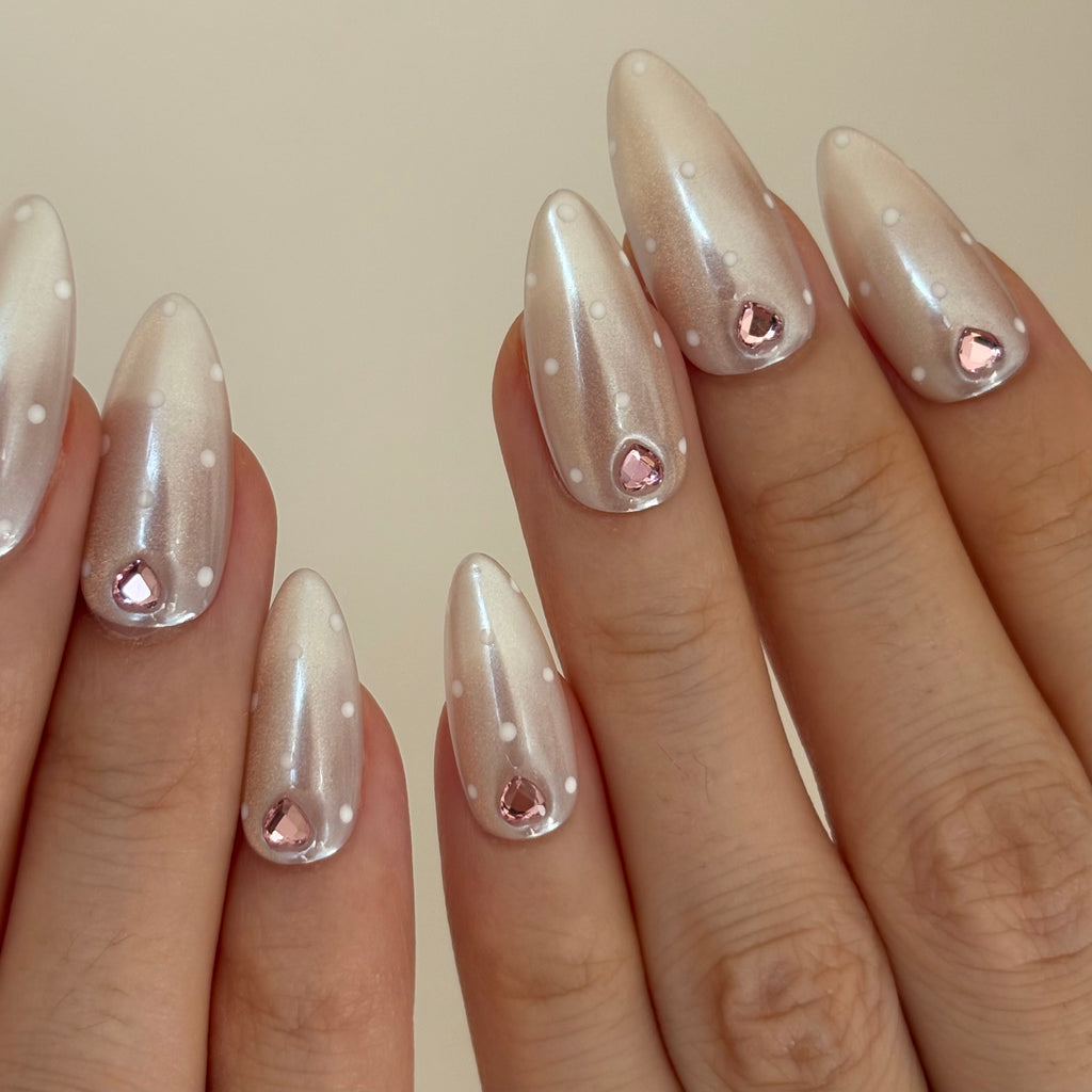 Pink Diamond & Polka Dots