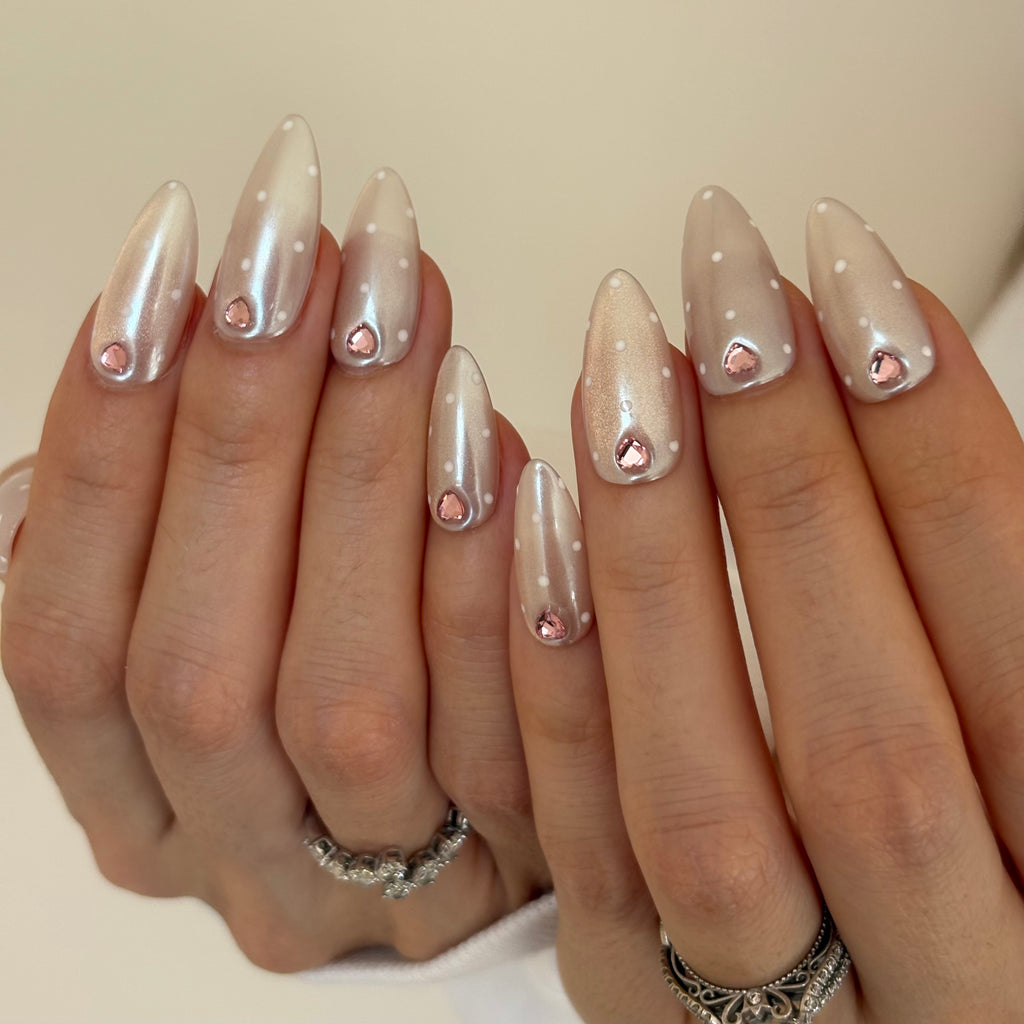 Pink Diamond & Polka Dots