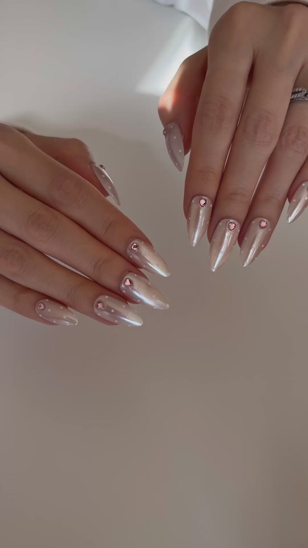 Pink Diamond & Polka Dots